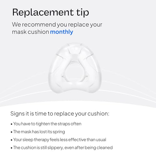 Image of ResMed AirFit N20 Cushion - Nasal CPAP Mask Cushion Replacement - InfinitySeal Design - Soft Silicone - CPAP Accessories - Small