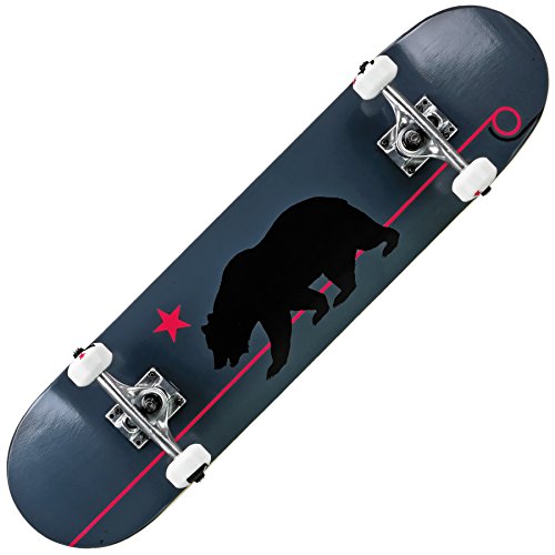 Rd Deluxe Series Skateboard (Gray Cali Bear) #TOP2