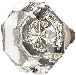 EMTEK #8 Rosette Passage Set with Old Town Clear Knob - Available in 10 Finishes - 8108OTUS7 - French Antique (US7)