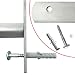 vidaXL Reja de Seguridad para Ventanas Ajustable con 4 Travesaños 1000-1500mm