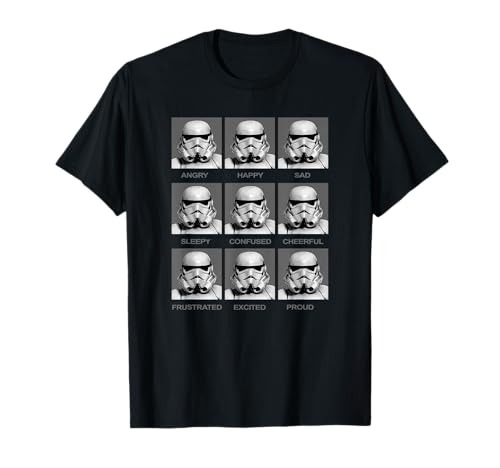 Star Wars Classic Stormtrooper Retro Emotions Box Up T-Shirt