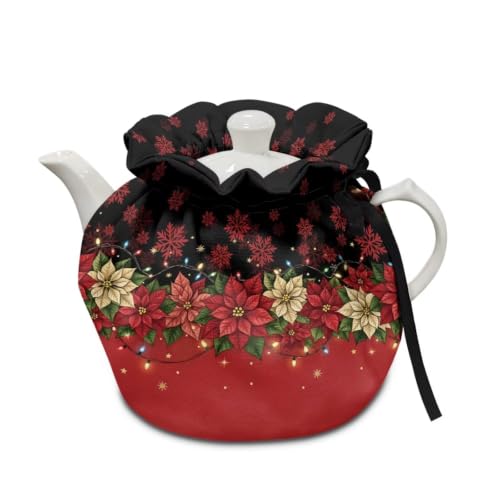 Image of Insulated Kettle Cover for Kitchen Tea Cozies to Keep Tea Warm | Functional Insulated Kettle Cover Serves as Tea Cozy Great Thermal Retention to Maintain Tea Temperature in the Kitchen