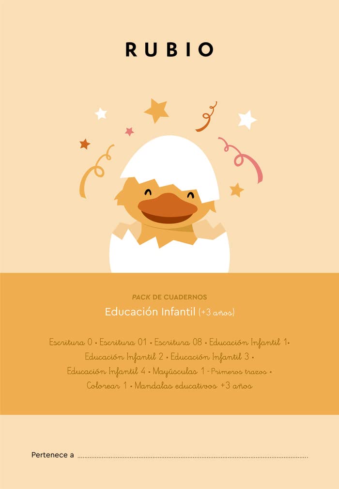 Pack de cuadernos Educación Infantil (+3 años) (PACKS ESCOLARES)