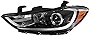 AutoModed Aftermarket Halogen Headlight Headlamp Assembly Replaces 92101-F3000 92101F3000 HY2502206 Compatible with 2017 2018 Elantra | Left Driver Side 1pc | By AutoModed