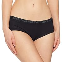 Bonds Women's Underwear Cottontails Midi Brief (1 Pack), Black (1 Pack), 14