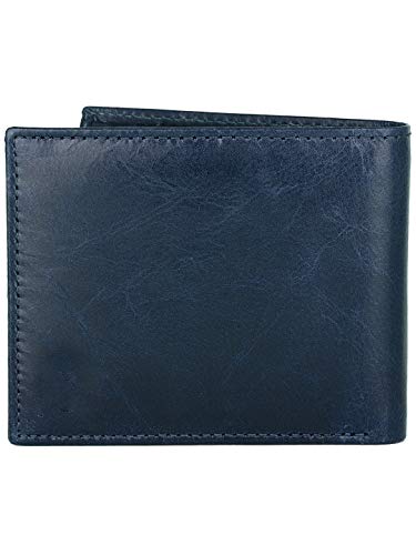 Image of WildHorn Gift Hamper for Men I Leather Wallet & Belt Combo Gift Set I Gift for Friend, Boyfriend,Husband,Father, Son etc (Blue Crunch)