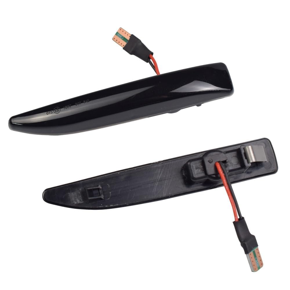 Auto Seite Rückspiegel Blinker Licht für BMW 7 Series E65 E66 E67 E68 2001-2005 2006 2007 2008 Autoseite Anzeigeleuchte Spiegelblinker Außenspiegel Blinker Zubehör Auto-Rückspiegel-Blinker
