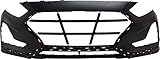 Evan-Fischer Front Bumper Cover Compatible with 2018-2019 Hyundai Sonata Primed