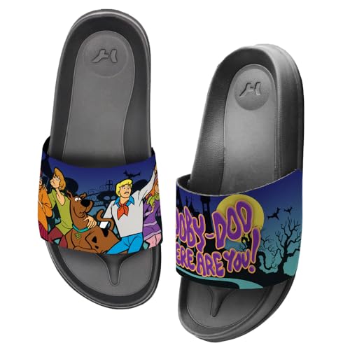 Popfunk Scooby-Doo Where Are You Unisex Adult Slides Adjustable Flip Flop Sandals Officially Licensed Hypd Slydr Switch™3