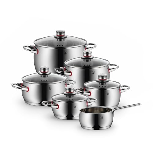 WMF Quality One Topfset Induktion 6-teilig, Kochtopf Set mit...