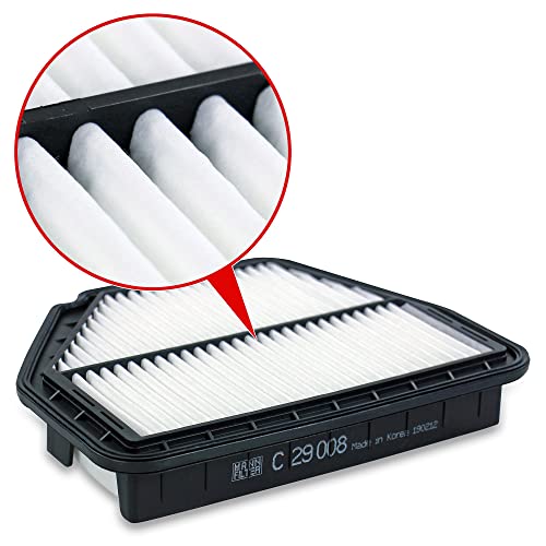 Filtre à air MANN-FILTER C 29 008 évite la perte de puissance utilitaire - 2