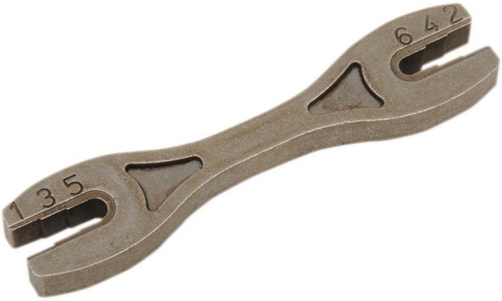 for Harley Motorcycle Wheel Spoke Wrench Key Tool 6 in One Lightweight Universal Fit
