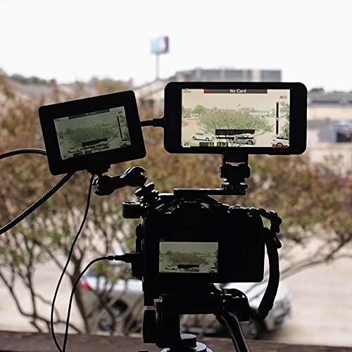 Osee T5+ 5.5 Inch Daylight Visible 1000Nits Dslr Camera Field Monitor With 3D Lut Hdr Wide Color Gamut Video Monitor 4K-Hdmi Expose Focus Assist Dc Input Output One-Key Operation #TOP5