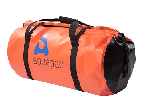 Aquapac Waterproof Duffel Bag, 40 litres, Orange, IPX 6, Ideal for Watersports and Travel, Keeps Kit and Equipment Dry - Image 3