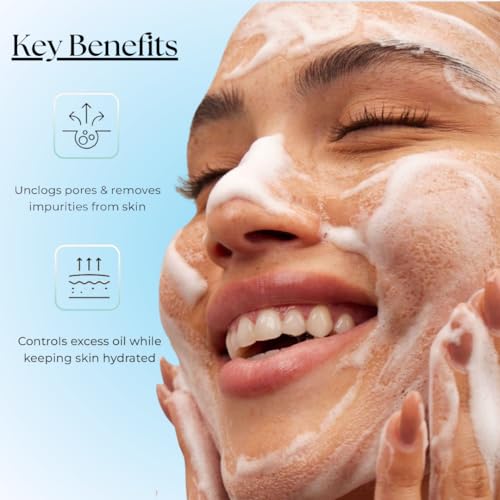 Image of Truglw Daily Face Cleanser 100ml | Hydrating Face Wash With 2% Niacinamide, Hyaluronic Acid & Aloe Vera | Gentle Cleanser For Acne Prone Sensitive Skin | Deep Cleansing Face Wash For Oily Dry Skin Women Men
