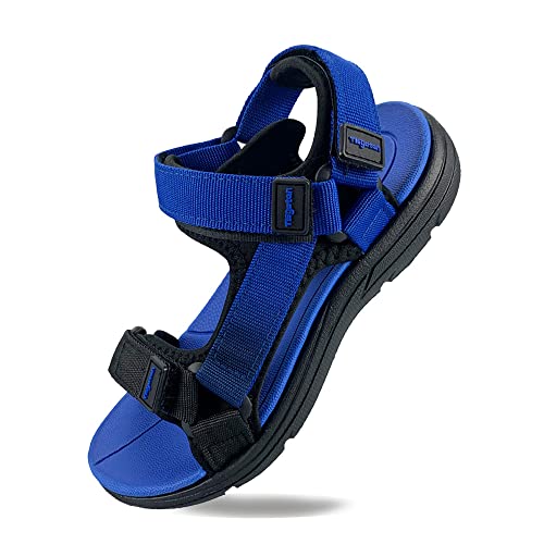 Image of Kid Sandals Boy Summer Sports Hiking Sandals Adjustable Straps Toddler Little Big Kid