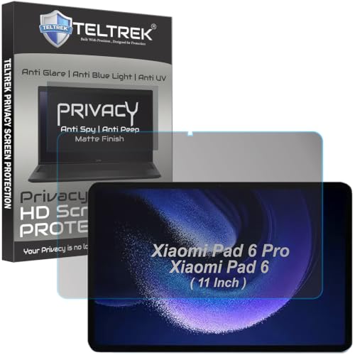 Image of Privacy Matte Anti Peep Screen Guard Compatible With Xiaomi Pad 6 / Xiaomi Pad 6 Pro (11 inch Inch Tablet) Anti Spy Screenguard Not a Tempered Glass Screen Protector