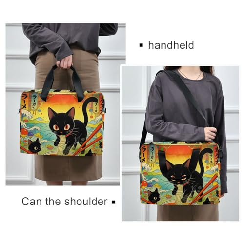 Funda para laptop portátil con correa y asa 15.6" miniatura 2