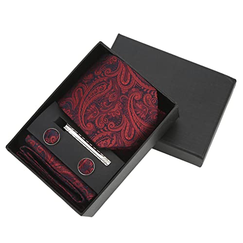 Set de 5 corbatas para hombre Buachois en seda poliéster