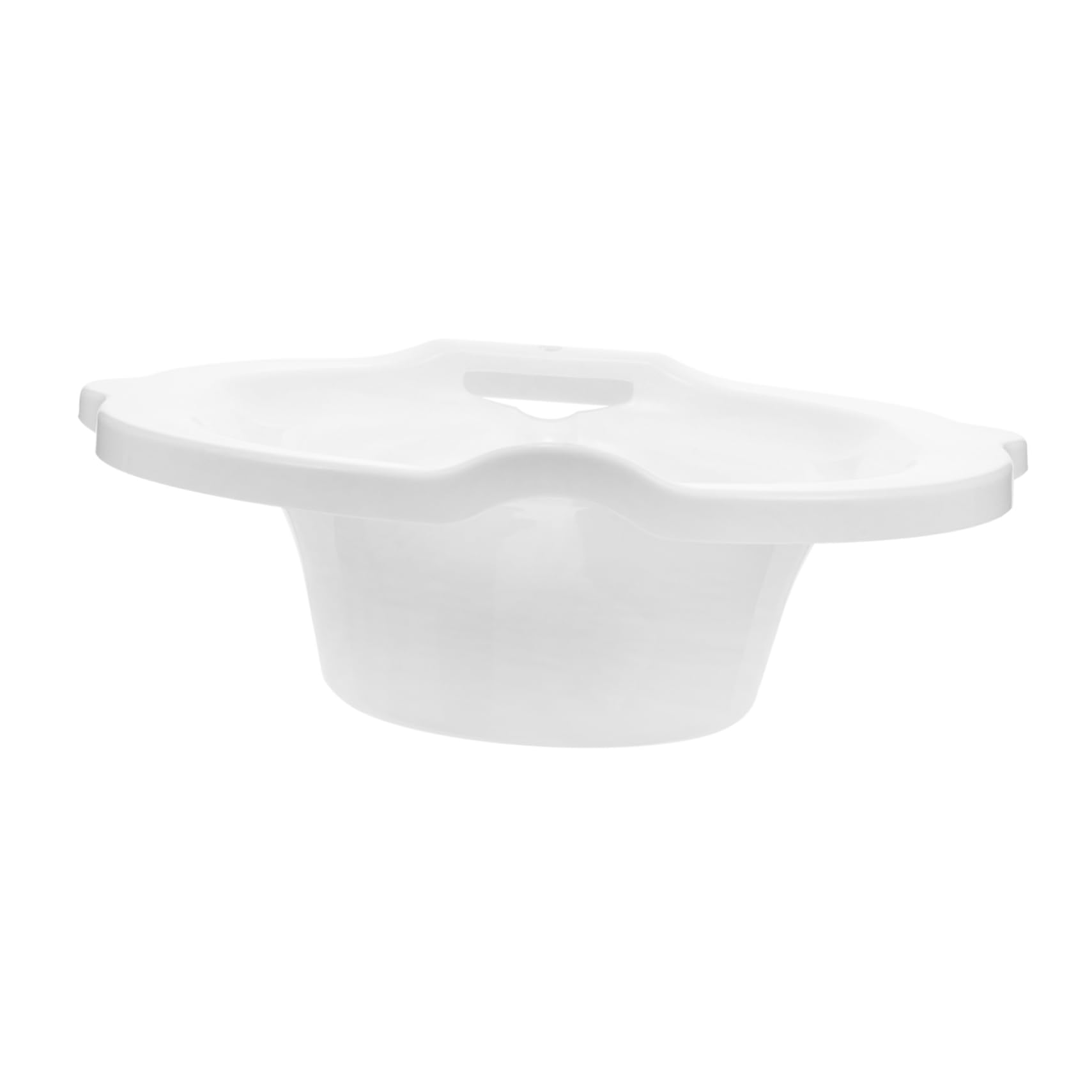 DINHEAROM Bath Basin for Toilet Seat Relief Postpartum Care Deep Soaking Wash Basin for Elderly and Pregnant Women Comfortable Material