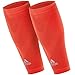 adidas Calf Sleeves, Maniche a Polpaccio a Compressione Unisex-Adult, Rosso, S/M-25-35 cm Intorno
