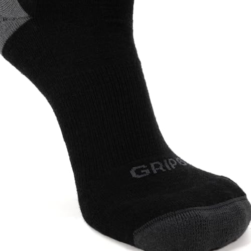 Image of GRIP6 Crew Socks - Merino Wool Socks Made in the USA, Lightweight Wool Hiking Socks, Crew Socks for Men and Women
