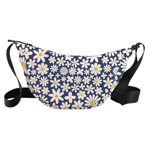 Sac à bandoulière marguerites JXGZSO pour sorties et été