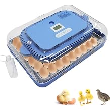 Automatic Incubator for 70 Hatching Eggs,with Automatic Egg Turning and Humidification,Temperature Control, Incubator for Hatching 70 Chicken or Duck Eggs and Other Bird Eggs