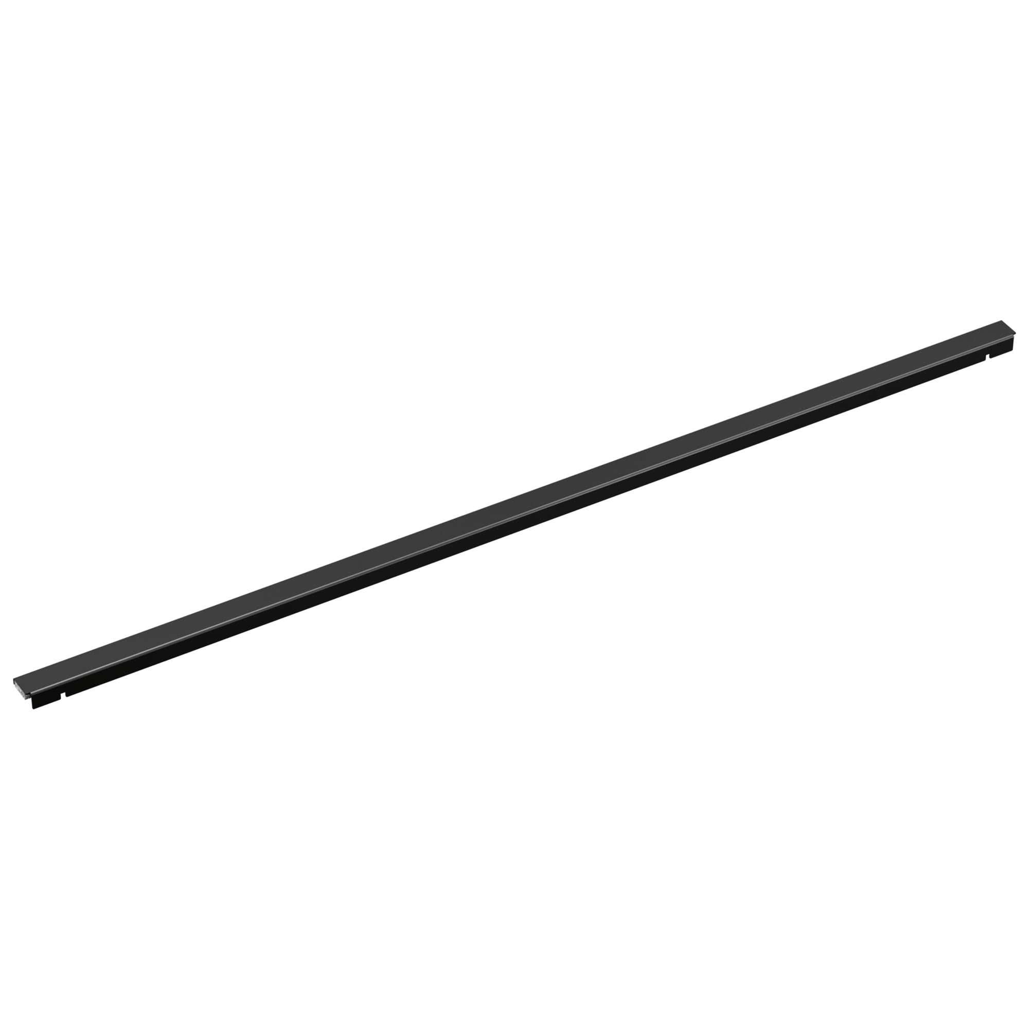 Delta Faucet 36" Linear Shower Drain Wall Edge in Matte Black