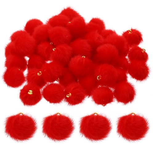 Bolas pequeñas esponjosas rojas para rellenar proyectos de costura