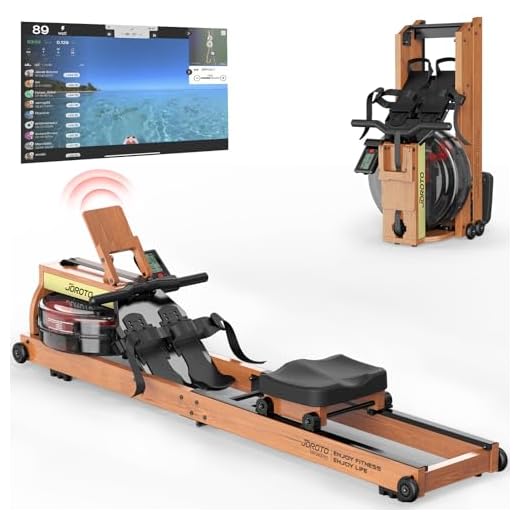 JOROTO MR280PRO — Rameur chêne pliable