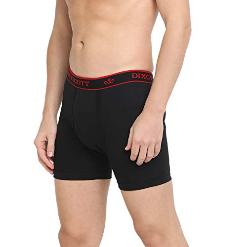 Dixcy Scott Men's Cotton Originals Trunk Snug Fit Solid Innerwear - Crazy Trunk (Pack of 3) - Image 6
