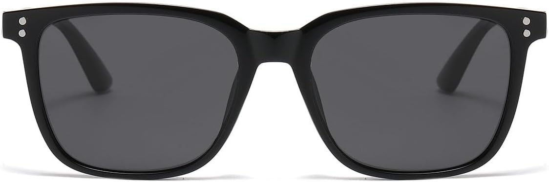 Polarized Square Sunglasses for Women Men Vintage Fashion Classic Square Sun Glasses UV400 Protection Shades image 2