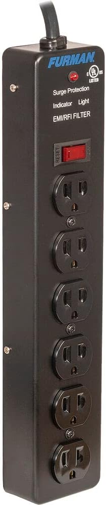 Furman Pro Plug 6-Outlet Power Strip with Surge Protection (Pair)