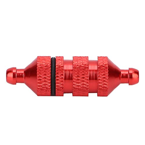 Yinhing Combustible de Aceite para Coche RC Modelo 8/10 Aleación de Aluminio Mejora Parte Color Fácil de Instalar y (Rojo)