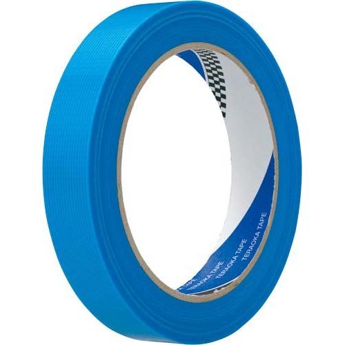 Amazon | 寺岡製作所 養生P‐カットテープ 18mm 青 12巻 | 養生
