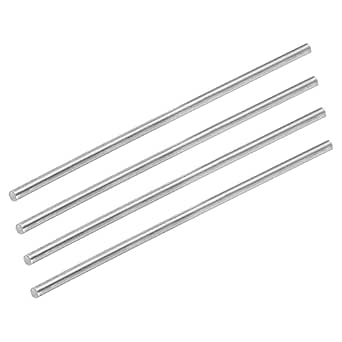 Uxcell 304 Stainless Steel Round Rods 4mm X 350mm For DIY Craft, 2 Pack - View #2