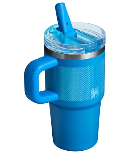 Image of STANLEY Quencher ProTour Flip Straw Tumbler with Leakproof Lid 20 oz | Built-In Straw and Handle | Cup Holder Compatible for Travel | Insulated Stainless Steel Cup | BPA-Free | Azure Fade