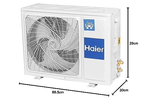 Image of Haier Wash Clean Inverter Split AC (1.2 Ton, 3 Star Rating, White), HSU15Q-TCW3B(INV)