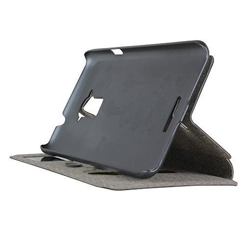 Image of Heartly GoldSand Sparkle Luxury PU Leather Window Flip Stand Back Case Cover for Coolpad Note 3 / Coolpad Note 3 Plus - Best Black