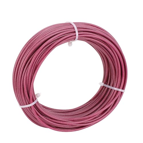 Kit tensor para cables de acero multiuso para enrejado con cables de 3 mm y 100 pies, color púrpura miniatura 7