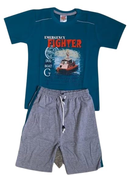 Kids Cotton Printed Top and Bottom Set, 1-2 Years-image-41