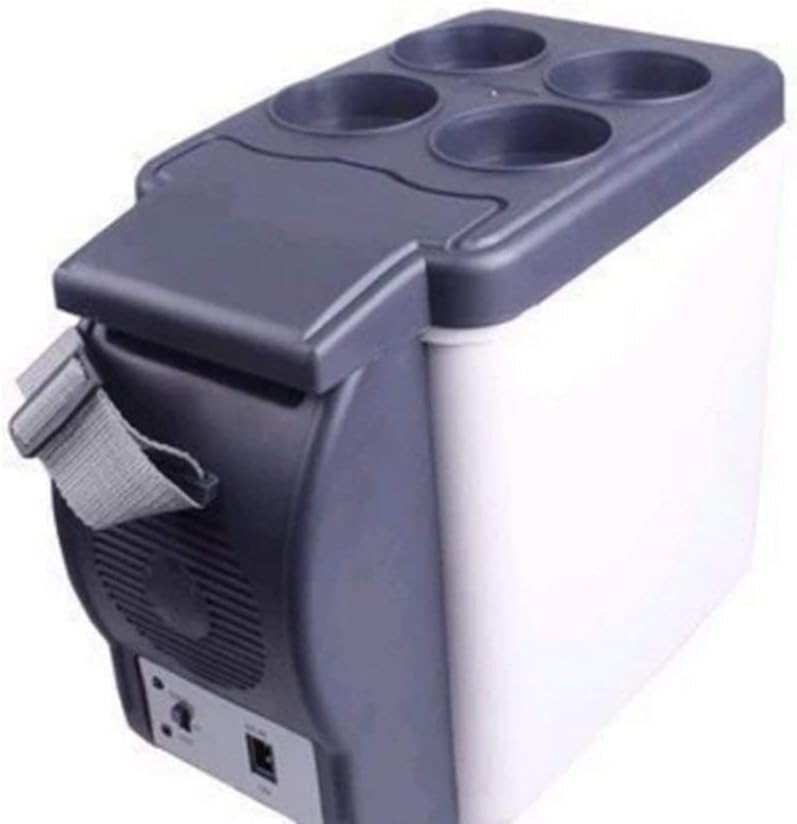 Mini réfrigérateur portable 12V de 6L avec fonction chauffage CC pour voiture et camping