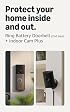 Ring Battery Doorbell (newest model), Matte Mocha with Indoor Cam Plus, Black