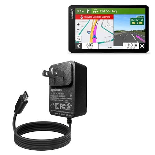 BoxWave Charger Compatible with Garmin RVcam 795 - Wall Charger Direct (15W), Rapid Charge Your Device with Built-in 6ft Cable