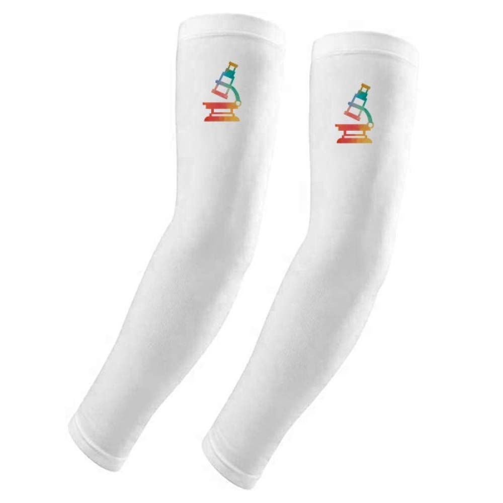 Guantes de protección UV para microscopio DIYthinker con estampado de química textil 5