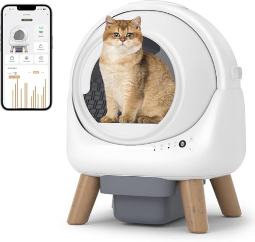 SHETAZ Self Cleaning Litter Box
