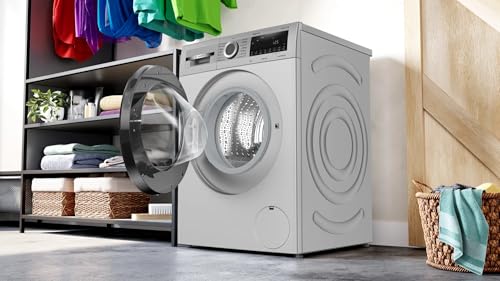 Image of Bosch 7 kg 5 Star 1200 rpm Series 4 Front Load washing machine (2024 Model, WGA1220SIN Silver)