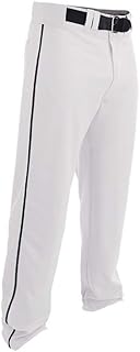 Rival 2 - Pantalón de béisbol, Color Blanco y Negro
