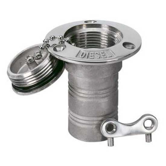 DECK FILLER+PLUG-S.STEEL PETROL Ø51MM